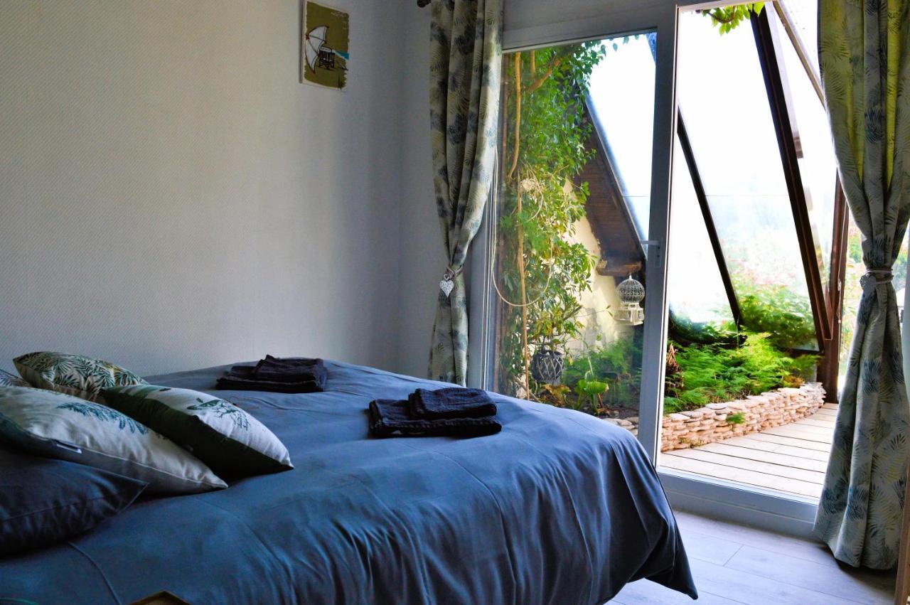 La Maison Penchee, Avec Jardin A 50M De La Plage Asnelles Εξωτερικό φωτογραφία