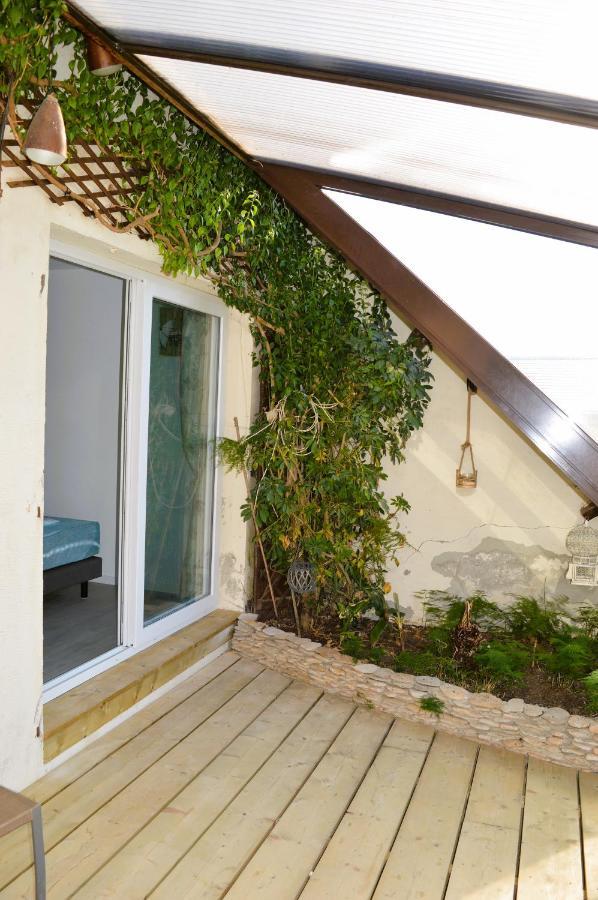 La Maison Penchee, Avec Jardin A 50M De La Plage Asnelles Εξωτερικό φωτογραφία